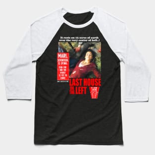 Last House On The Left (1972) Baseball T-Shirt